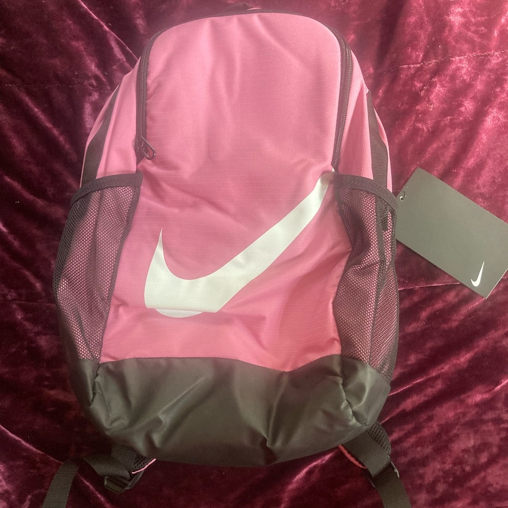 SOLD ON FB MARKET NWT Cute Pink & Black Nike Backpack